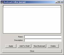 圖3-25BookmarkEditor對話框