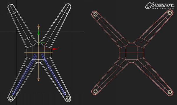 3ds Max教程：埃姆斯時(shí)尚休閑椅的制作_墊腿椅圖07