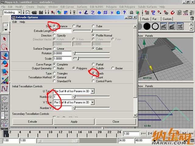 Maya制作卡通建筑6