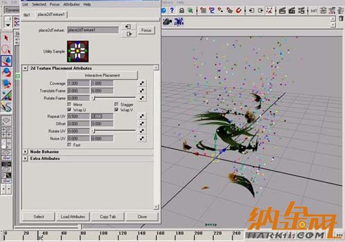 paint effect結(jié)合maya粒子制作動畫 飛特網(wǎng) maya入門教程