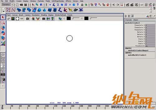 paint effect結(jié)合maya粒子制作動畫 飛特網(wǎng) maya入門教程