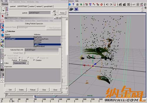 paint effect結(jié)合maya粒子制作動畫 飛特網(wǎng) maya入門教程