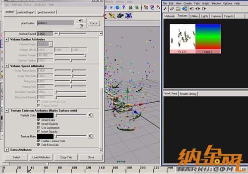 paint effect結(jié)合maya粒子制作動畫 飛特網(wǎng) maya入門教程