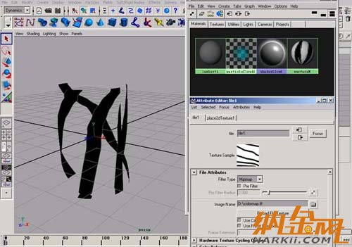 paint effect結(jié)合maya粒子制作動畫 飛特網(wǎng) maya入門教程