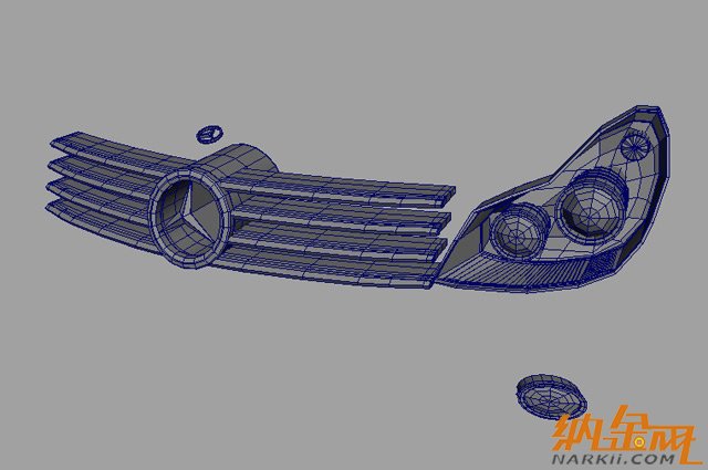 maya打造奔馳cls 550跑車 飛特網(wǎng) maya建模教程7
