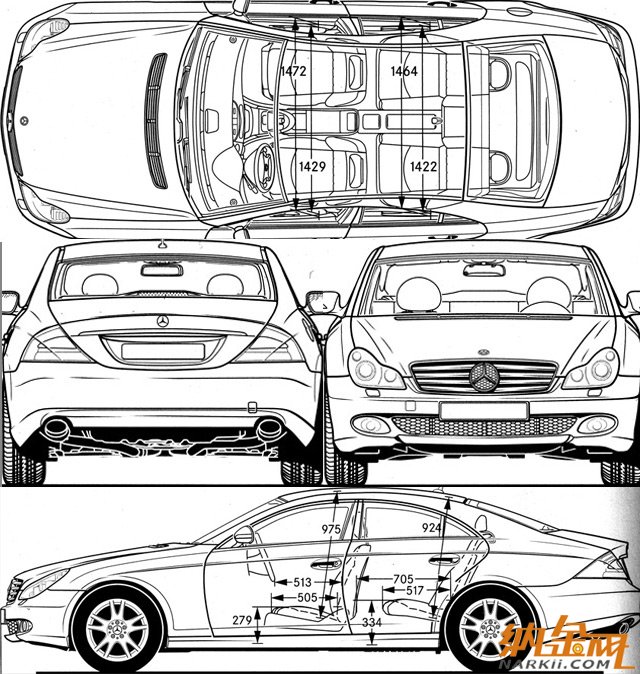 maya打造奔馳cls 550跑車 飛特網(wǎng) maya建模教程blueprints