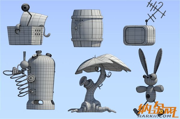 maya制作卡通車庫場景 飛特網 maya教程