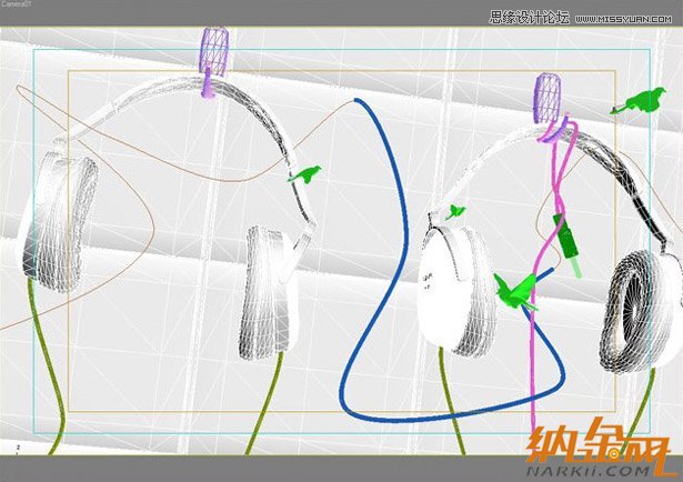 3DSMAX制作逼真的電腦耳機教程,PS教程,思緣教程網(wǎng)