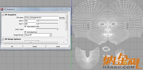MAYA UV拆分教程