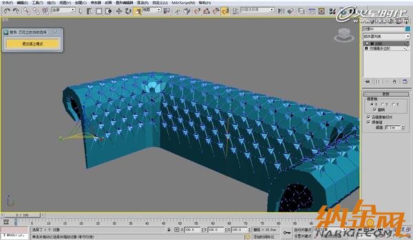 3dsmax歐式沙發(fā)建模教程 飛特網(wǎng) 3dsmax建模教程