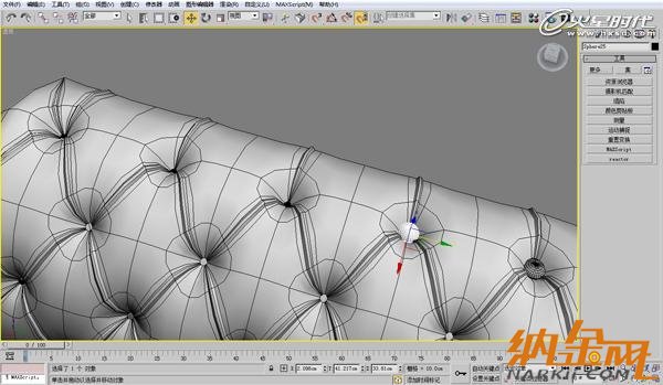 3dsmax歐式沙發(fā)建模教程 飛特網(wǎng) 3dsmax建模教程