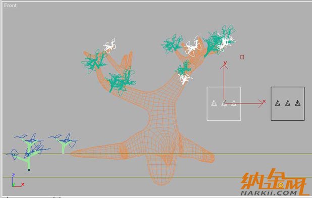 3ds max制作可愛的卡通樹木 飛特網 入門教程