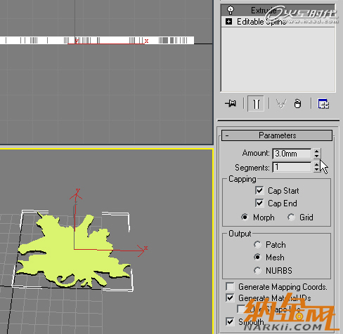 3dsmax建立復(fù)雜路徑方法介紹 飛特網(wǎng) 3dsmax建模教程