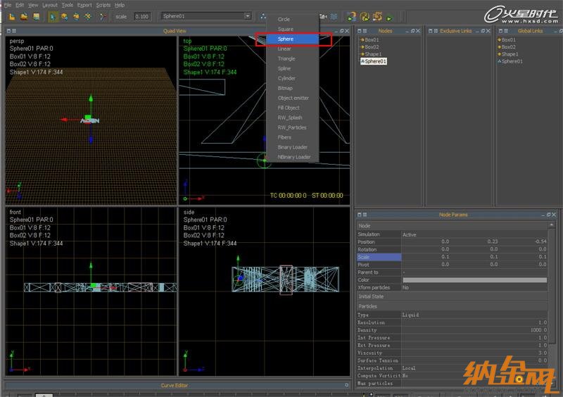 3dsmax打造水流形成的標志 飛特網(wǎng) 3dsamx動畫教程