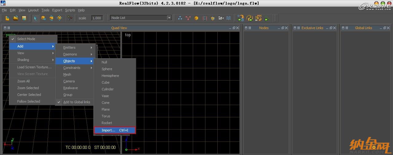 3dsmax打造水流形成的標志 飛特網(wǎng) 3dsamx動畫教程