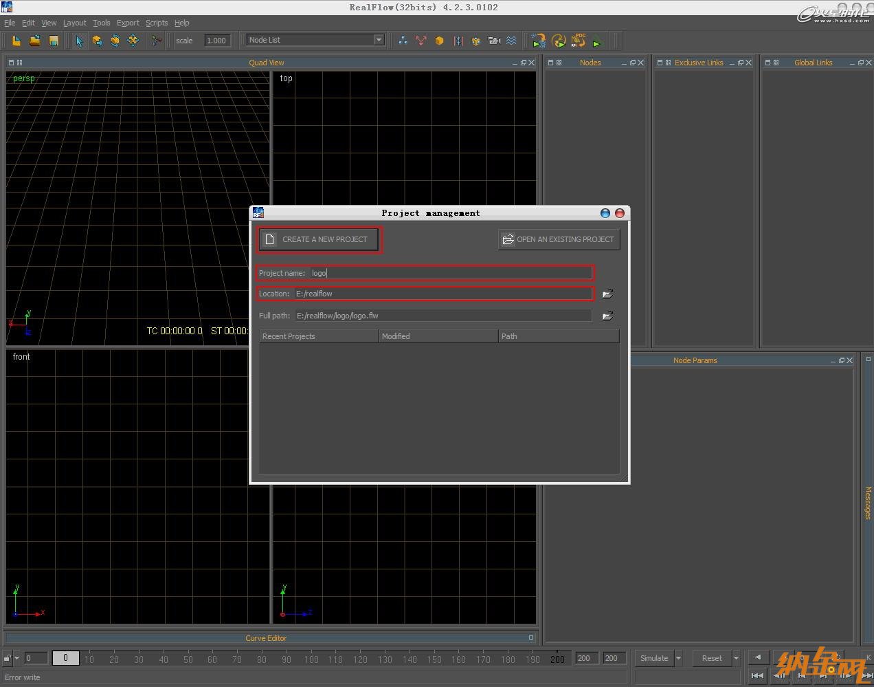 3dsmax打造水流形成的標志 飛特網(wǎng) 3dsamx動畫教程