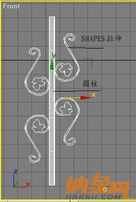 3DSMAX螺旋樓梯效果10