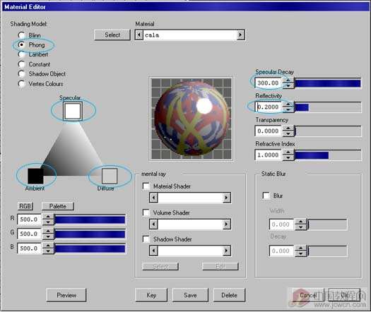 Softimage 3D 實例教程之做一張可樂的Map