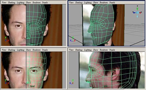 maya教程：人物頭部polygon建模練習(xí)(03)