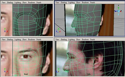 maya教程：人物頭部polygon建模練習(xí)(03)
