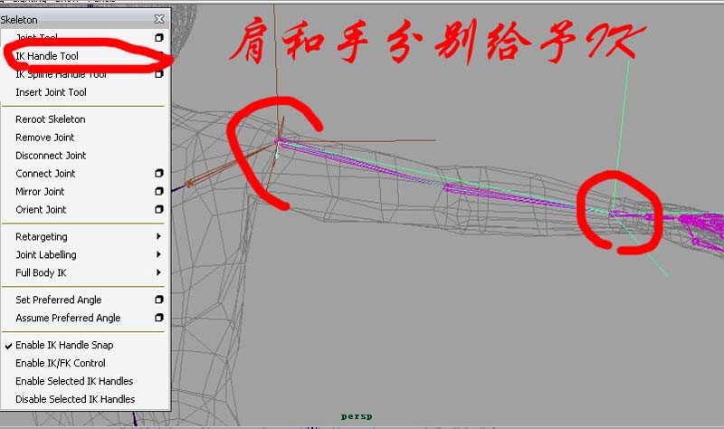 中高級骨骼綁定maya教程