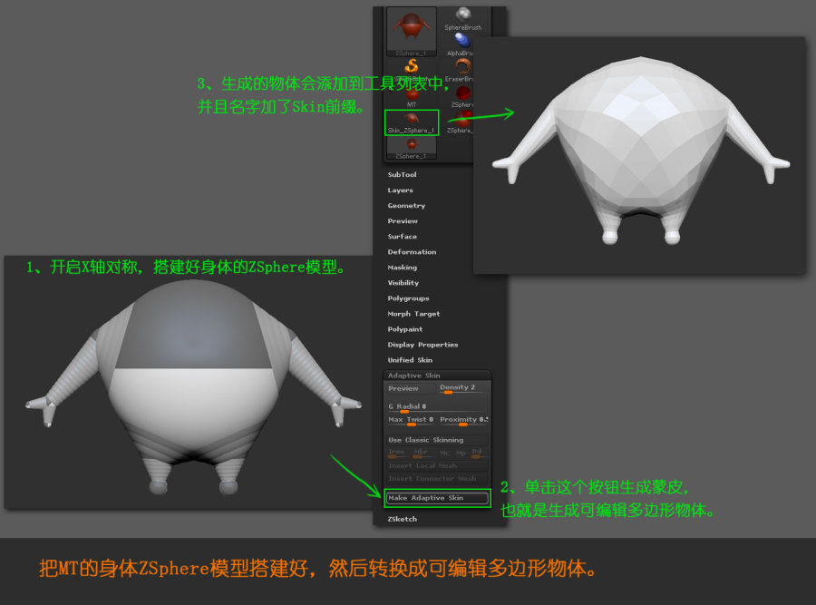 ZBrush制作卡通角色  納金網